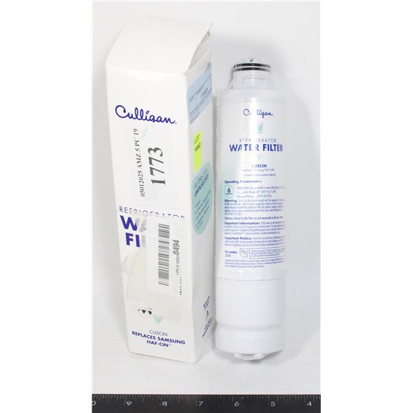 CULLIGAN FRIDGE WATER FILTER REPLACES