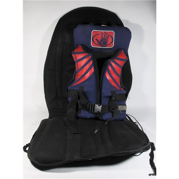 HEATED CAR SEAT AND LIFE JACKET *MISSING POWER