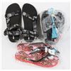Image 1 : 3 PAIRS OF FLIP FLOP SANDALS