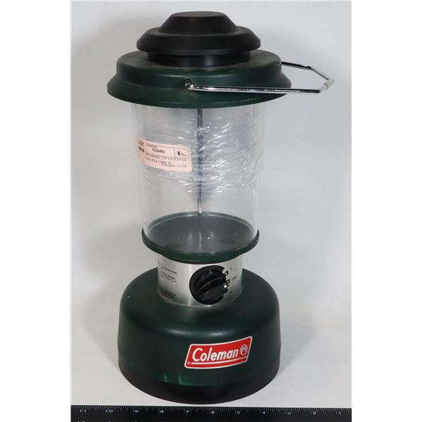 COLEMAN MODEL 5355 UNTESTED NEEDS BULBS & CORD AS