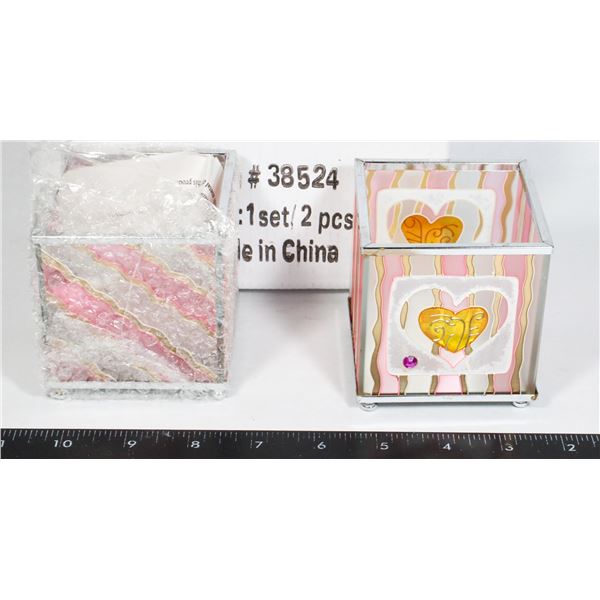 NEW ITEM #38524, CANDLE HOLDERS