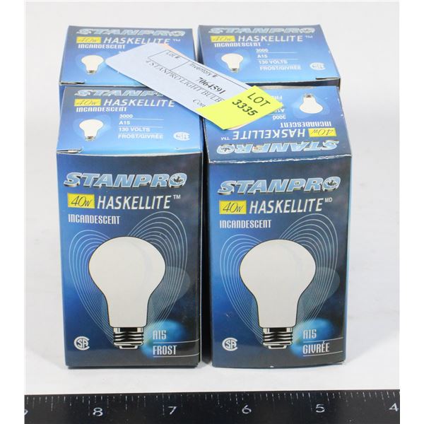 4 STANPRO LIGHT BULBS