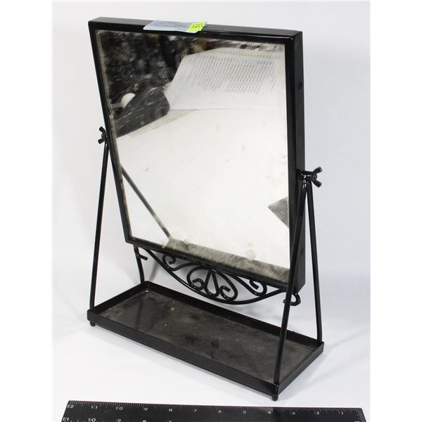 ADJUSTABLE ANGLE DESK MIRROR
