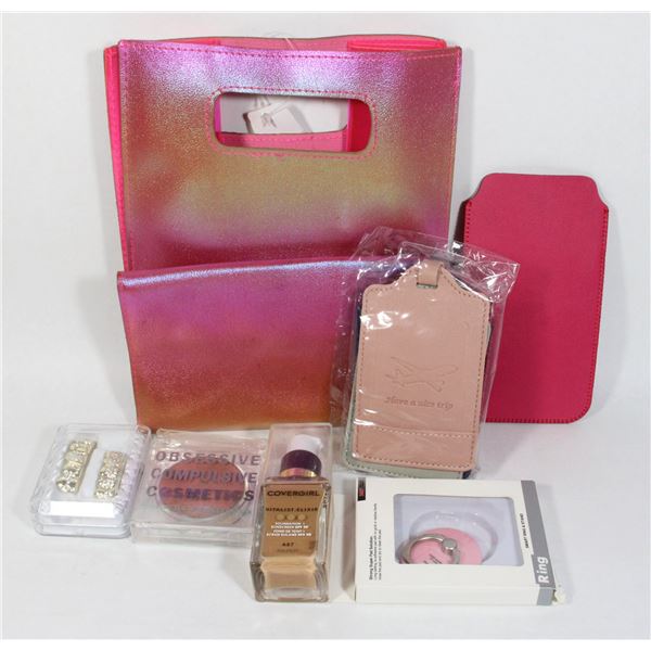 MAKEUP + MAKEUP BAGS + MORE