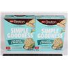 Image 1 : TWO BOXES BRETON SIMPLE GOODNESS SNACK CRACKERS