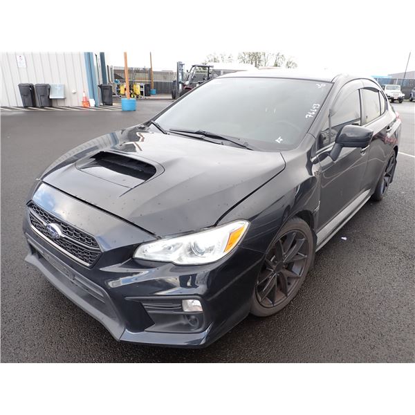 2018 Subaru WRX RUNS WITH MECHANICAL PROBLEMS