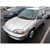 Image 1 : 2001 Chevrolet Metro RUNS WITH MECHANICAL PROBLEMS