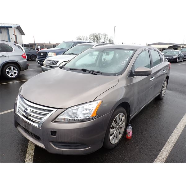 2015 Nissan Sentra RUNS WITH MECHANICAL PROBLEMS