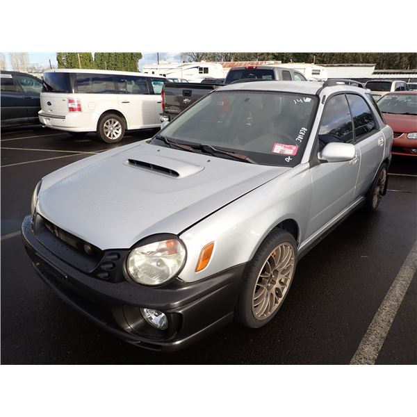 2002 Subaru Impreza WRX