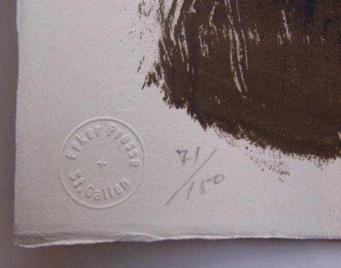 ANTONI TAPIES Litho Spanish Abstract Art 1963