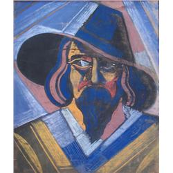 HUGO SCHEIBER Signed Painting Hungarian Art