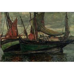 ZYGMUNT SCHRETTER Hand Signed Pastel Polish