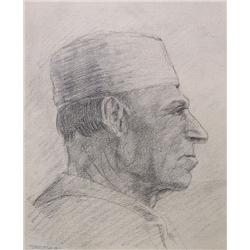 GYULA TORNAI Drawing Orientalism Hungarian