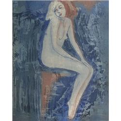 JACOB GILDOR Signed Etching Israeli Art