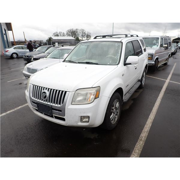 2008 Mercury Mariner RUNS WITH MECHANICAL PROBLEMS
