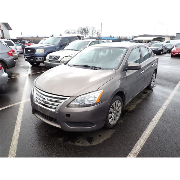 2015 Nissan Sentra RUNS WITH MECHANICAL PROBLEMS