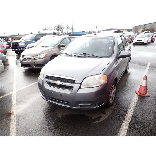 2009 Chevrolet Aveo RUNS WITH MECHANICAL PROBLEMS