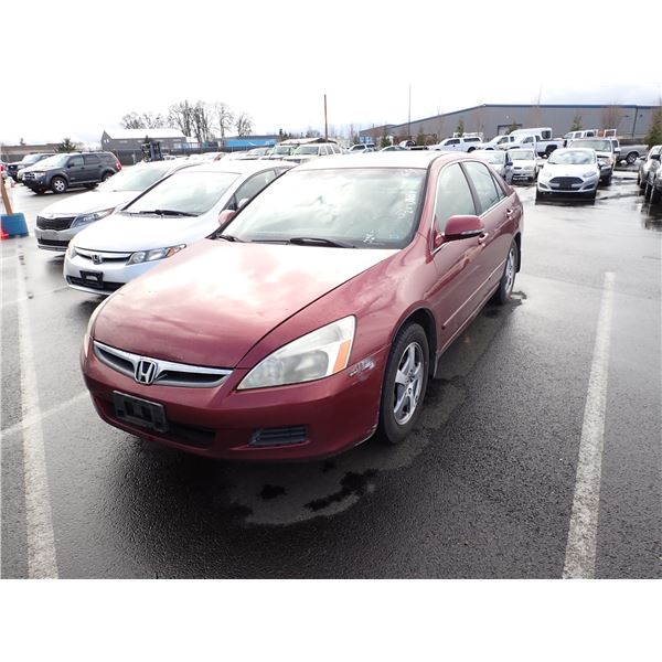 2006 Honda Accord Hybrid EV/Hybrid