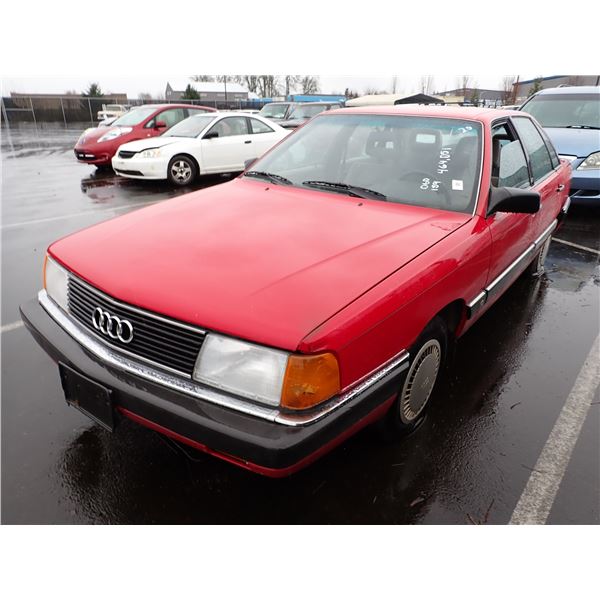 1986 Audi 5000S