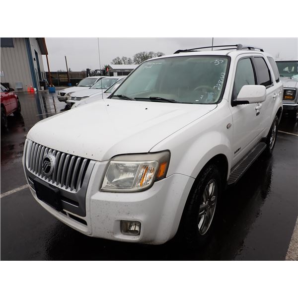 2008 Mercury Mariner RUNS WITH MECHANICAL PROBLEMS