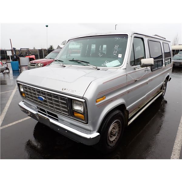 1991 Ford E-150 RUNS WITH MECHANICAL PROBLEMS