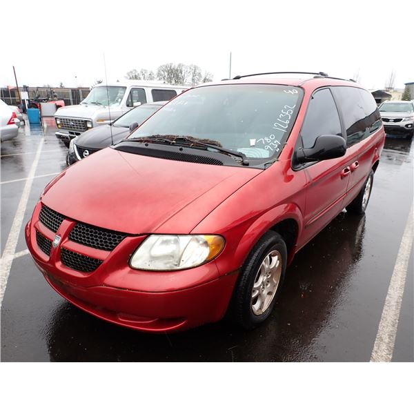 2002 Dodge Grand Caravan RUNS WITH MECHANICAL PROBLEMS