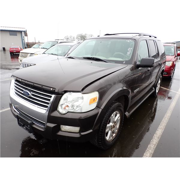 2007 Ford Explorer RUNS WITH MECHANICAL PROBLEMS