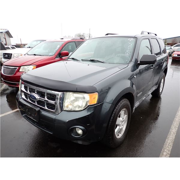2008 Ford Escape RUNS WITH MECHANICAL PROBLEMS
