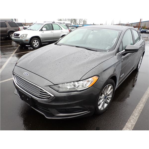 2017 Ford Fusion EV/Hybrid