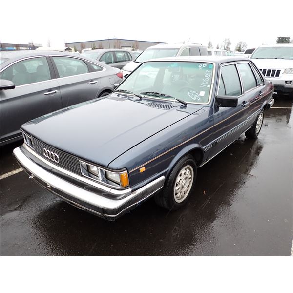 1982 Audi 4000
