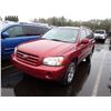 Image 1 : 2005 Toyota Highlander