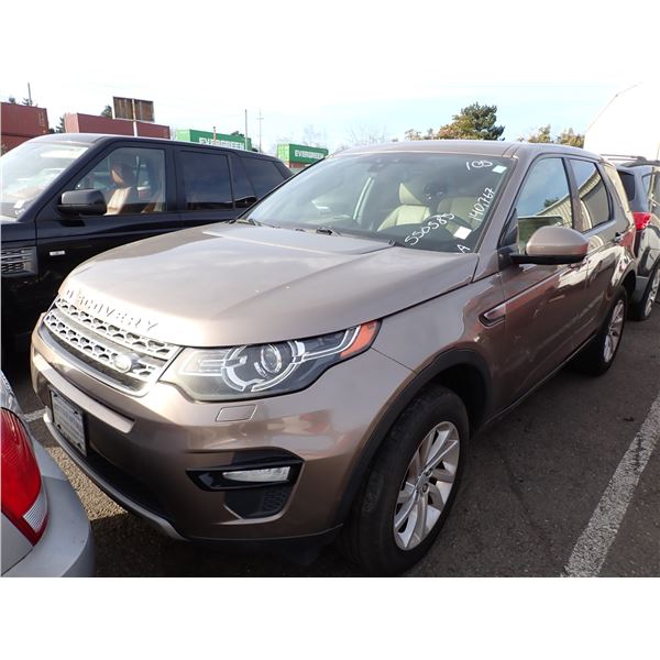 2016 Land Rover Discovery Sport