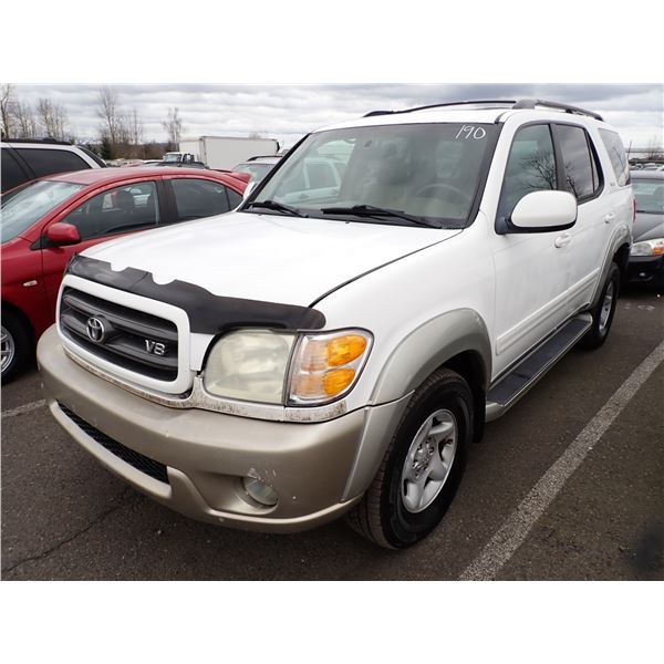 2002 Toyota Sequoia