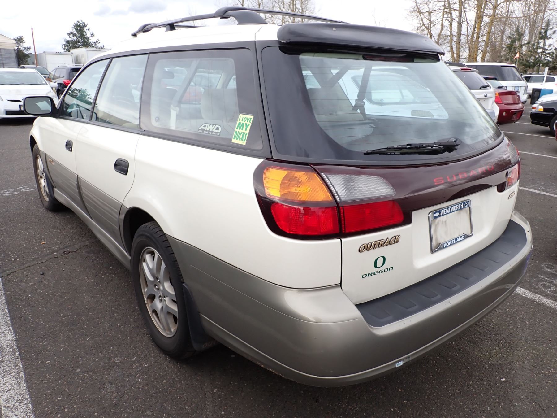 2002 Outback Rear 2002 Subaru Outback - Speeds Auto Auctions