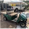 Image 1 : EZ-GO 2-Seat Golf Cart w/ Flatbed  (Does  Not Run - Needs Repair)