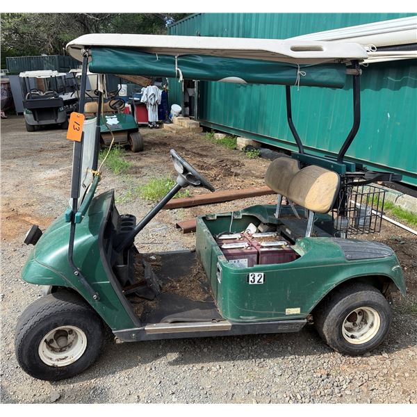 EZ-GO 2-Seat Golf Cart w/ Basket - Seat Removed  (Does  Not Run - Needs Repair)