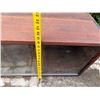 Image 13 : Wooden Sideboard Cabinet w/ Glass Front & Shelving 48" x 18" x 18"H