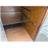 Image 3 : Wooden Sideboard Cabinet w/ Glass Front & Shelving 48" x 18" x 18"H