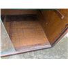 Image 9 : Wooden Sideboard Cabinet w/ Glass Front & Shelving 48" x 18" x 18"H