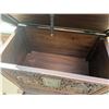 Image 17 : Carved Wooden Chest w/ Dragon Motif Hinged Lid 44" x 24" x 37"H