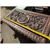 Image 23 : Carved Wooden Chest w/ Dragon Motif Hinged Lid 44" x 24" x 37"H