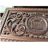 Image 4 : Carved Wooden Chest w/ Dragon Motif Hinged Lid 44" x 24" x 37"H