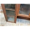 Image 8 : Wooden Hutch Cabinet w/ Glass Doors & Inside Shelving 83" x 36" x 44"H