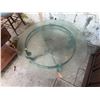 Image 4 : Round Wrought Iron Low Table 36" Dia, 17"H