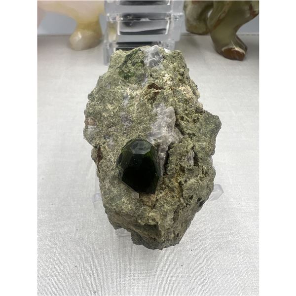 3.1 INCH  GREEN GARNET SPECIMEN