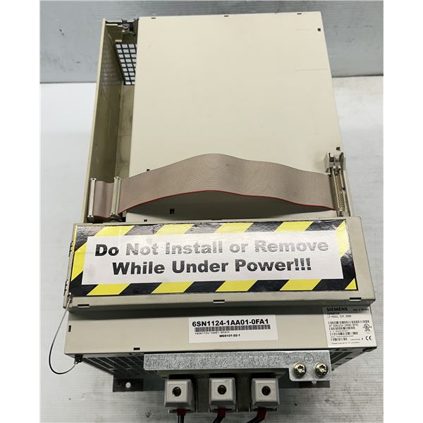 Siemens #6SN1124-1AA01-0FA1 Simodrive LT-Module EXT.200A