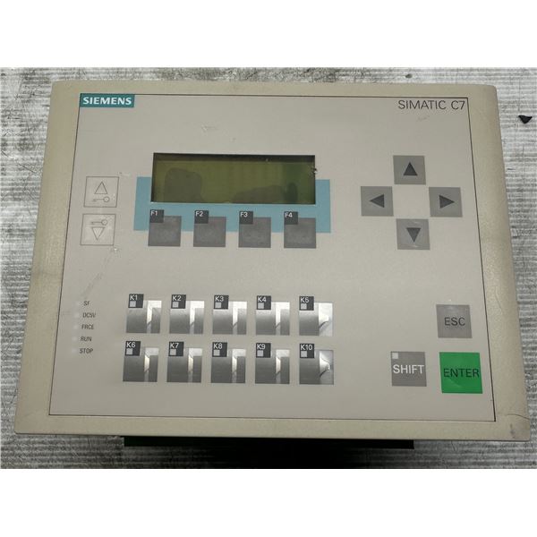 Siemens #6ES7 613-CA00-0AE3 Operator Panel