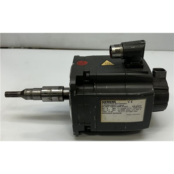 Siemens #1FK7060-5AF71-1QA5 Brushless Servo Motor