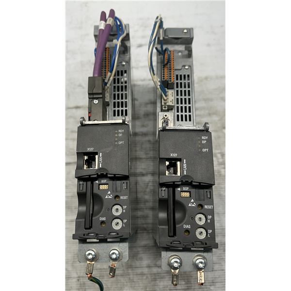 (2) Siemens #6SL3040-1MA00-0AA0 Control Units