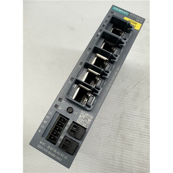 Siemens #6GK5 615-0AA00-2AA2 SCALANCE S615 Industrial Router